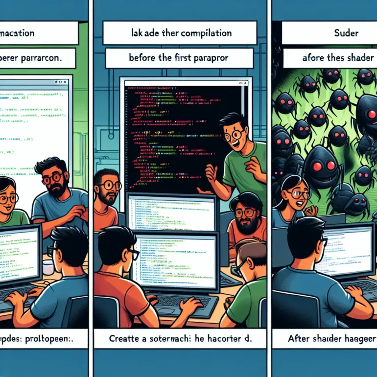 зачем нужна компиляция шейдеров