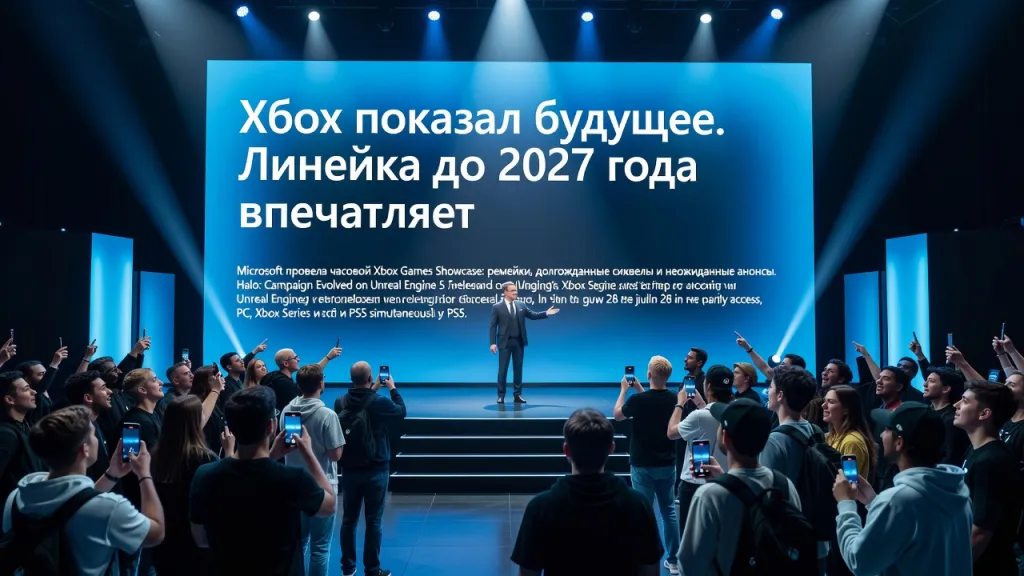 Xbox показал будущее. Линейка до 2027 года впечатляет