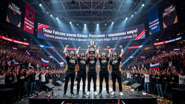 Team Falcons взяли Кёльн. Россияне - чемпионы мира!